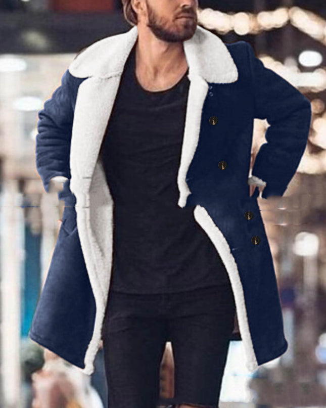 Polar Fleece Composite Suede Men's Clothing