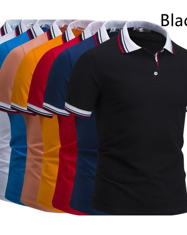 Men's Fashion Casual Lapel Polo Shirt