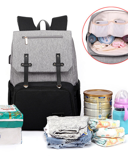 Diaper Bag Mummy Daddy Backpack Baby Stroller Bag