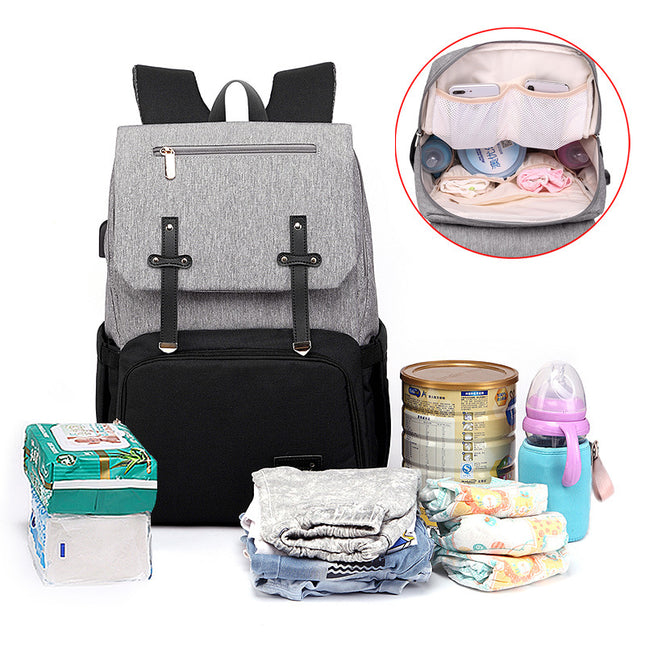 Diaper Bag Mummy Daddy Backpack Baby Stroller Bag