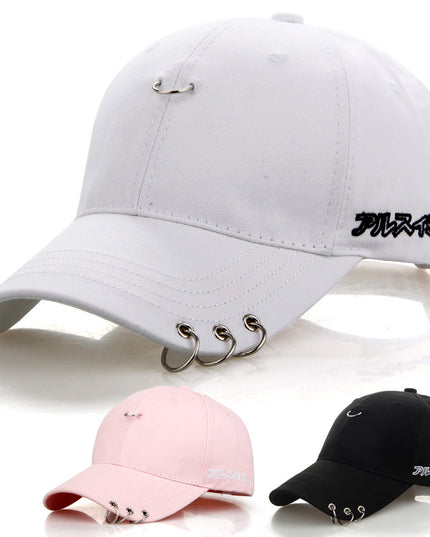Korean summer baseball cap hoop cotton duck tongue hat factory wholesale right Zhilong men and women sports fashion hat