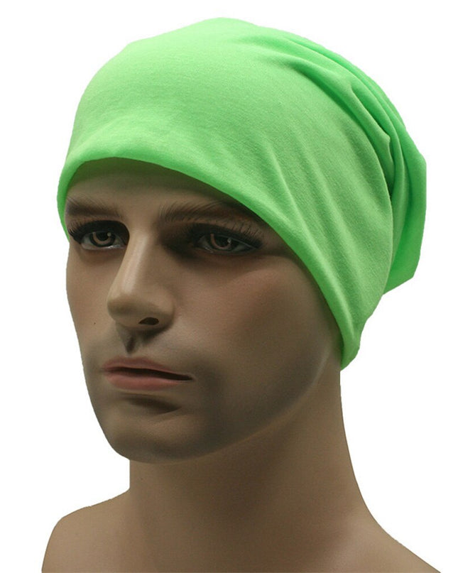 Candy color thin breathable cap