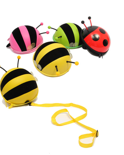 Supercute preschool children anti loss book bag small bee shoulder bag pack mini one generation