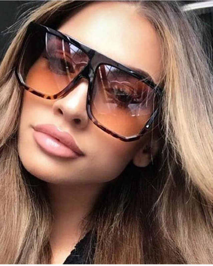 Women's large frame sunglasses