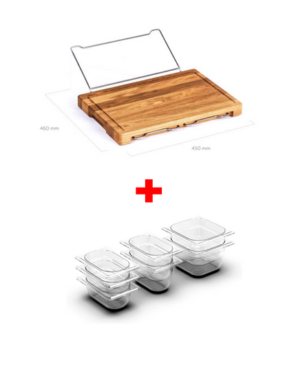 Vegetable Kitchen Cutting Board With Trays Storage Box Smooth Multifunction Practical Fruit Meat Bamboo Food Chopping Board