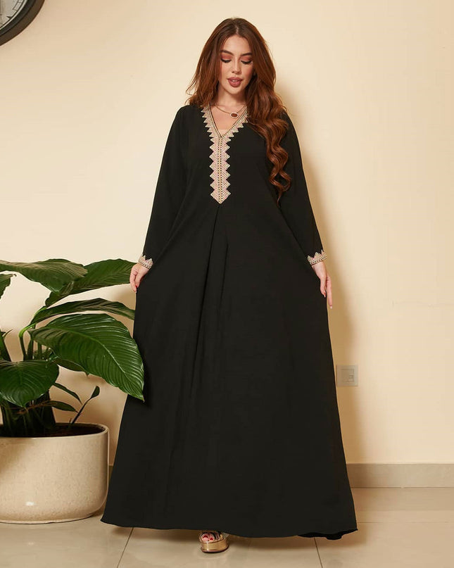 Middle East Muslim Women's Wear Swing Dress