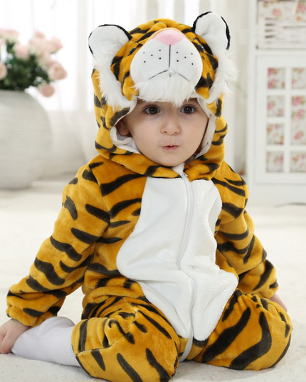 Baby onesies spring and autumn animal styling robes boys and girls climbing clothes