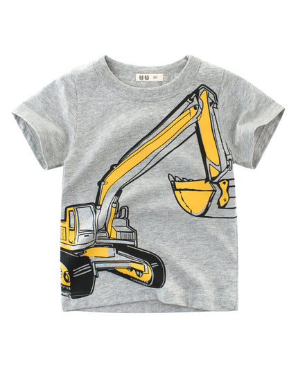 Children''s Wear Summer New Boys T-shirt, Short Sleeve Korean Children''s Clothing, Baby Clothing, A Ready-to-be Factory Direct Selling
