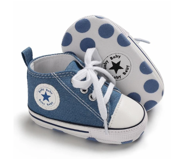 New Classic Casual Canvas Baby Shoes Newborn Sports Sneakers