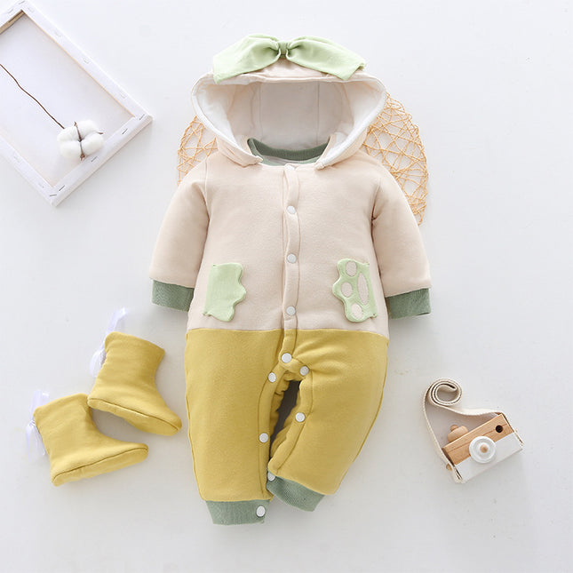 Baby cotton jumpsuit