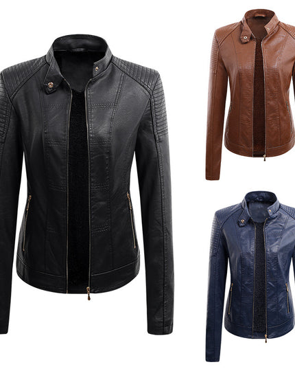 New Style Women's Jacket Women's Leather Jacket Women's Leather