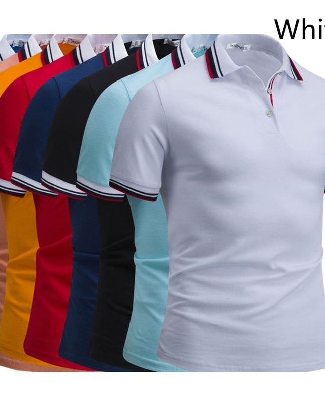 Men's Fashion Casual Lapel Polo Shirt