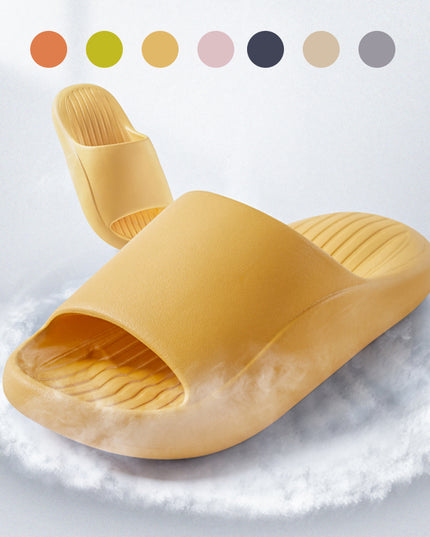 Fashion Simple Solid Color Thickness Slippers
