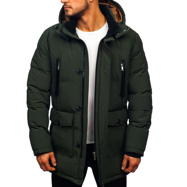 Men's Cotton-padded Casual Down Padded Jacket