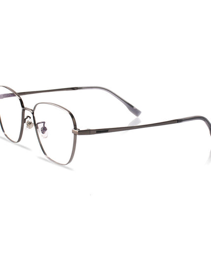 Men's retro anti-blue light myopia glasses