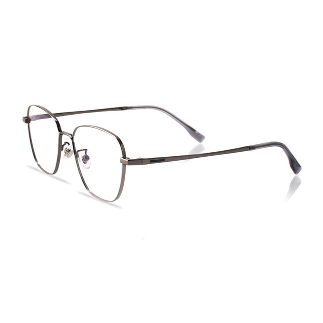 Men's retro anti-blue light myopia glasses