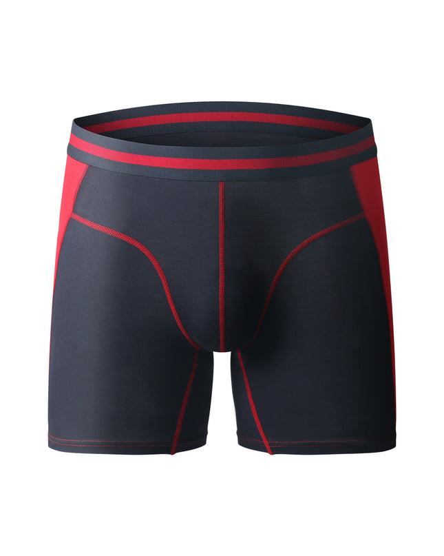 Color Block Modal Shorts And Long Boxer Briefs