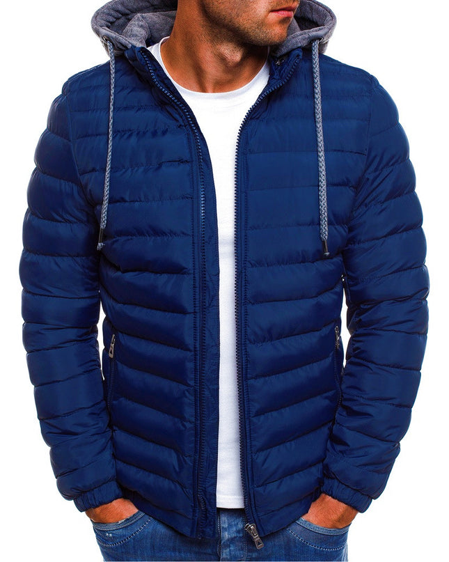 Warm Hooded Casual Cotton Jacket