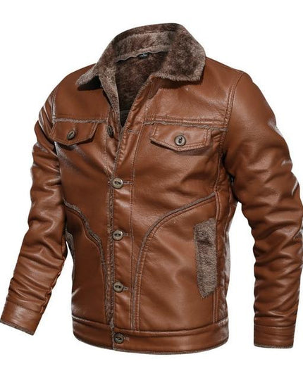 Military Style Leather jacket