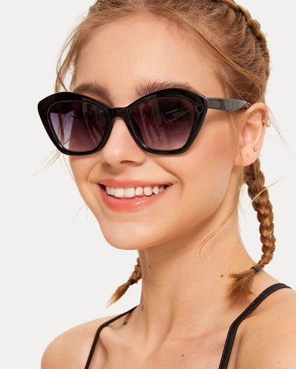 Jelly Glasses Trendy Polygon Sunglasses