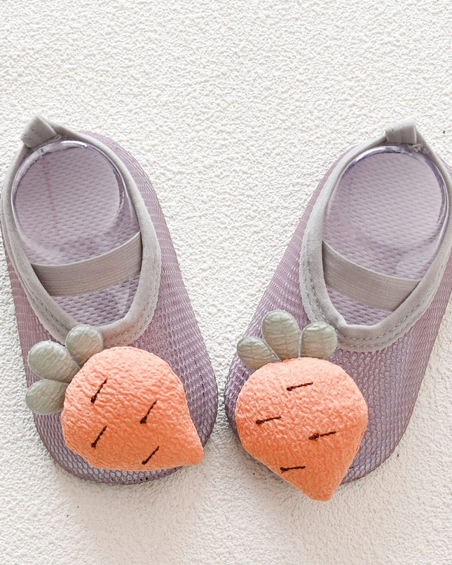Cute Simple Non-slip Baby Shoes And Socks