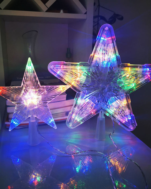 Battery Box Five-pointed Star Christmas Decoration Small Lantern