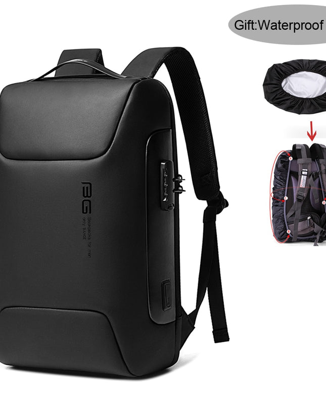 Business Backpack Men Luxury Anti-theft Waterproof School Laptop Backpacks USB Charging Travel Bag Aesthetic Backpack Design