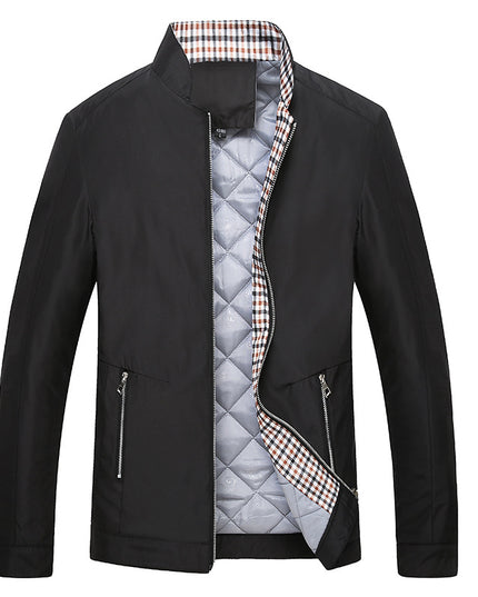 Winter Thick Business Casual Stand Collar Jacket