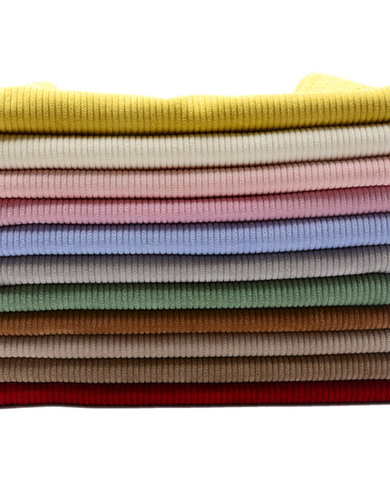 Women's Pullover Loose Solid Color Corduroy Lapel Top