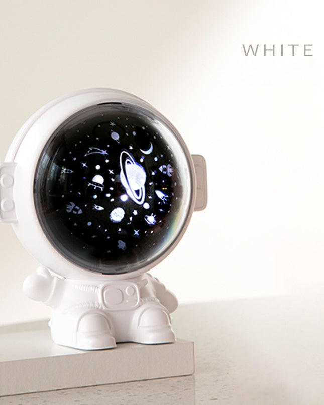 Galaxy Projector Creative Astronaut Projection Lamp Starry Atmosphere Rotation