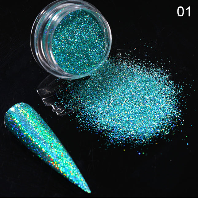 Aurora Magic Nail Powder Nail Glitter
