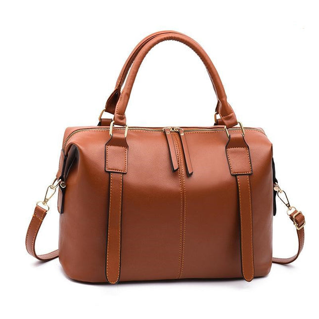 Women Leather Handbag Vintage Bag Shoulder Bags Big Bag