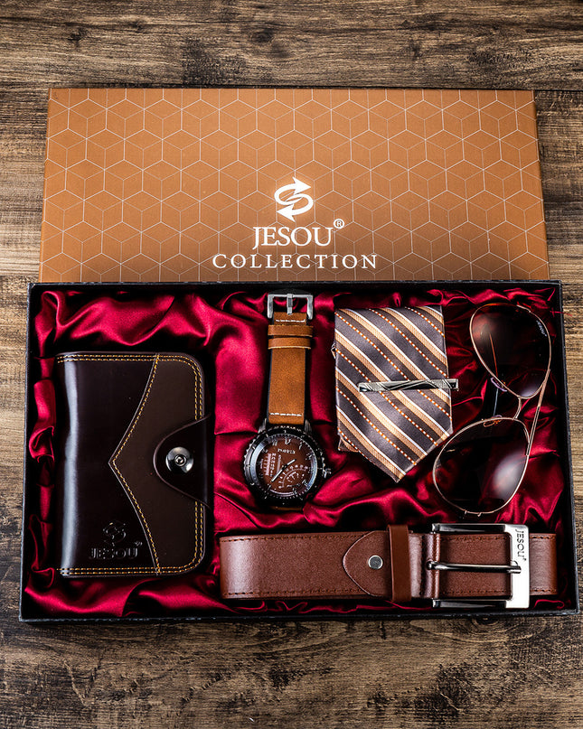Men''s gift set exquisite package watch