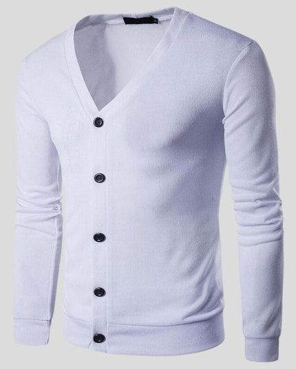 Fashion Simple Casual Men's Sweater Jacket