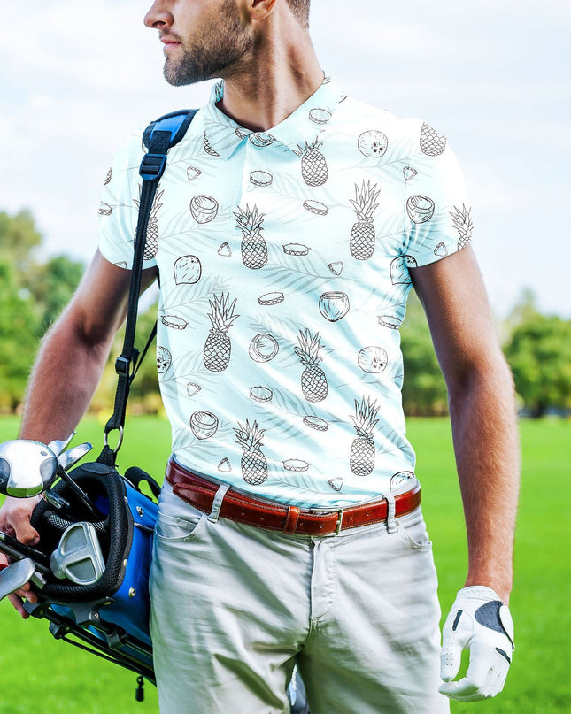Men's 3D Printed Casual POLO Short Sleeves