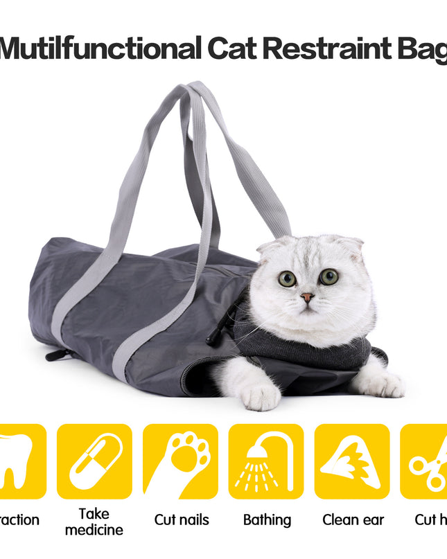 Cat Travel Bag Double Lined Anti Scratch And Bite Pet Bags